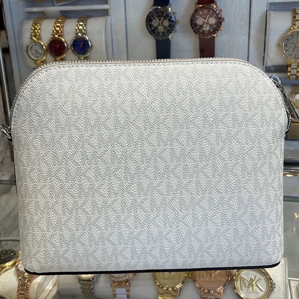 Michael Kors Jet Set Travel Medium Signature Logo Dome Crossbody Satchel Bag
NWT - Picture 14 of 16